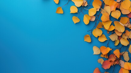 Sticker - Colorful leaves create stunning visual contrast