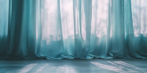Poster - Explore the dynamic interplay of curtain and color choice in interior design. The right curtain and color choice can transform spaces, creating a unique ambiance and mood that reflects personal style.