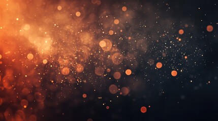 Wall Mural - vibrant bokeh lights create a magical atmosphere in an evening celebration