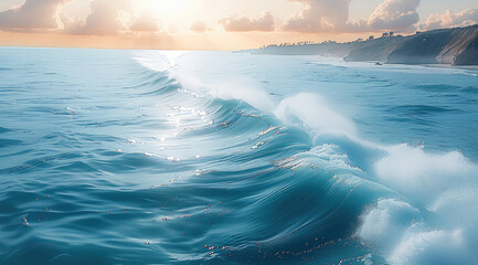 Poster - Calm Ocean Waves.