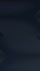 Fototapete - 4k Abstract luxury black grey gradient backgrounds with animated golden metallic stripes. Elegant horizontal banner. Copy space. Dark backdrop 3D