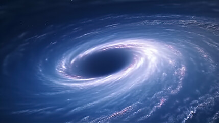 Wall Mural - a mesmerizing view of a black hole