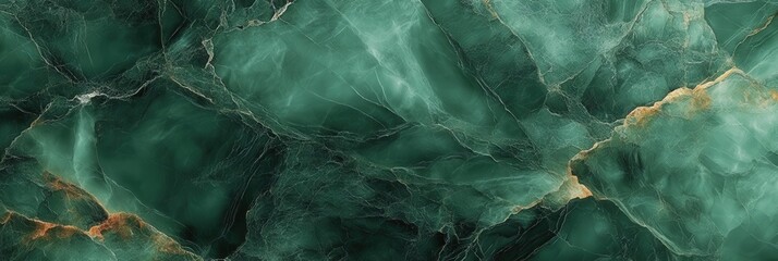 Poster - Beautiful Seamless Green Marble Background with Rich Texture and Subtle Veins for Design Projects and Creative Applications
