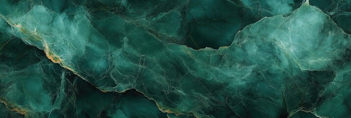 Poster - Elegant Seamless Pattern Background Featuring Deep Green Tones and Subtle Veins of Light for Modern Design Projects and Artistic Uses