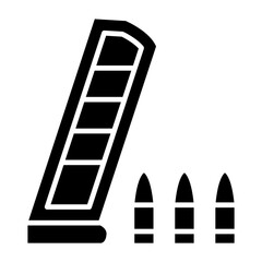 Wall Mural - Ammunition Icon