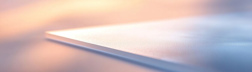 Poster - This background showcases a frosted glass surface that reflects soft light, creating an elegant ambiance