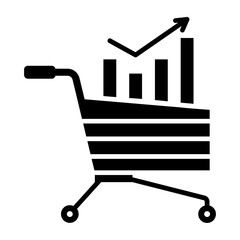 Wall Mural - Shopping cart Icon