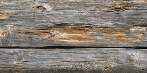 Leinwandbilder - Textured old wood displaying a weathered and dry appearance, highlighting the unique characteristics of old wood that can enhance various design and artistic projects.