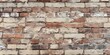 © meristock - Unrefined brick wall texture, perfect for background or wallpaper use. This old brick wall showcases unique character, making it an excellent choice for various design projects.