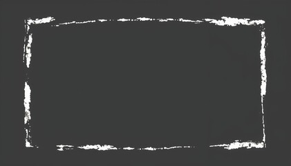 Poster - Abstract dark gray background with textured white rectangular frame presentations websites adding unique touch to designs