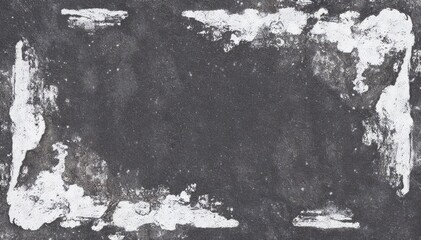 Poster - Dark textured background with white paint splatter border design projects needing grunge aesthetic
