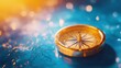 © Natawut - Exploring direction compass travel nature serenity close-up navigation