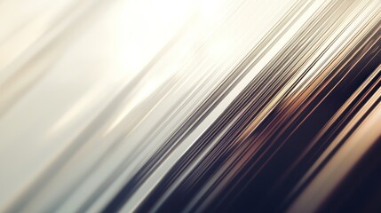 Fototapete - Abstract Diagonal Lines: A Study in Warm Tones and Light