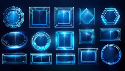 glowing neon sign on black