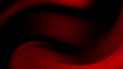 Wall Mural - A smooth gradient of deep red flowing against a black background, creating a dynamic visual effect.