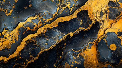Wall Mural - abstract aged gold texture