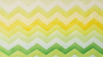 Wall Mural - Abstract Green and Yellow Chevron Pattern Background Texture