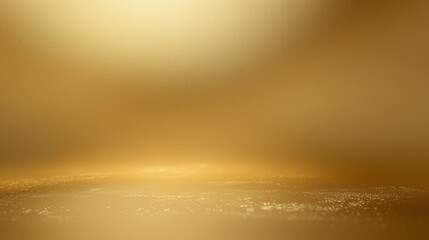 Poster - Golden gradient background with soft lighting and shadow effects, minimalist design for wallpaper or digital use. High-resolution solid gold texture with a smooth finish and golden tones, perfect for 