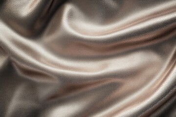 Poster - Sophisticated gray paper background with metallic finish showcasing subtle taupe, sepia, and soft pink tones, perfect for elegant brand presentations and creative projects