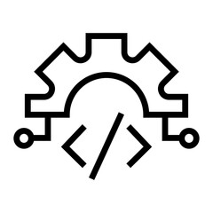 Poster - Code vector icon