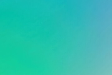 Poster - A vibrant gradient background in turquoise and green with light leaks and a textured appearance, perfect for designers and artists seeking fresh creative visuals