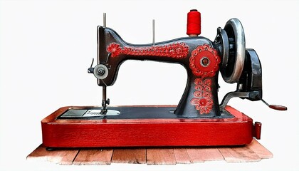 old sewing machine