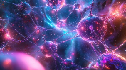 Poster - Neural Network Cosmic Dance of Neurons