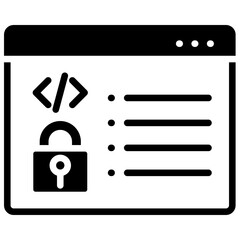 secure coding icon