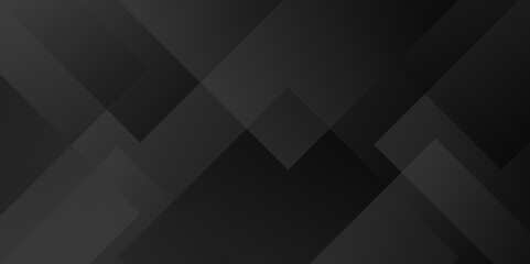 Leinwandbilder - Modern Abstract dark grey transparent background with triangle shapes. Space futuristic design concept. Decorative web layout or poster, banner, wallpaper paper texture gradient background vector..	