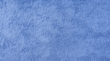 Vibrant blue fur texture perfect for fashion backgrounds, textile designs, and creative branding