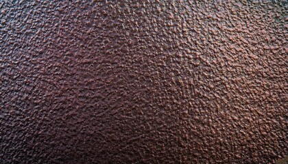 Poster - close-up of textured dark brown metallic surface with fine ripples and glossy reflections, ideal for abstract background or design templates

