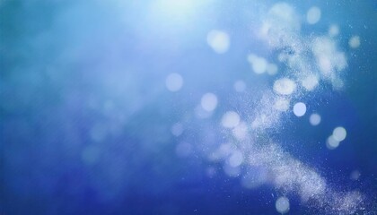 Fototapete - abstract underwater inspired blue gradient with light bokeh effects for serene background designs, digital aesthetics, and aquatic themes