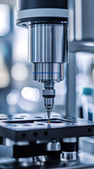 Poster - Close up of precision medical device calibration process