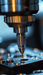 Poster - intricate details of medical device being calibrated