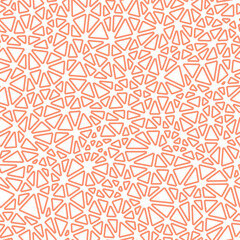 Poster - abstract mosaic background. small triangles size. solid color style. rounded triangles outlined. rep