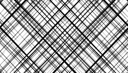 Poster - Black and white abstract geometric pattern for sporty background. Easily resized and recoloured at your discretion. Vector Format Illustration 