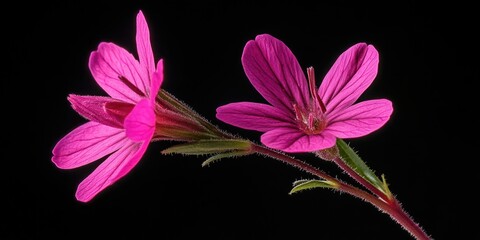 Poster - Pink Flower Close Up