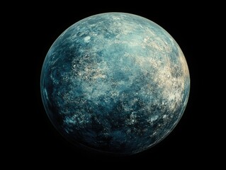 Wall Mural - blue planet close up