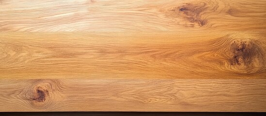 Poster - Wooden texture background with natural patterns and knots Copy Space