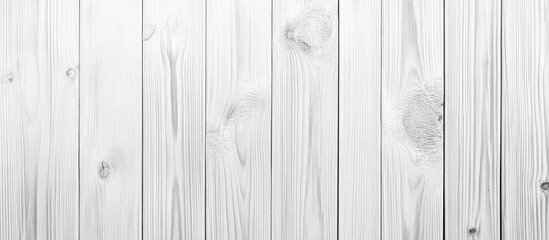 Aufkleber - White wooden planks with texture and knots suitable for background or design use Copy Space