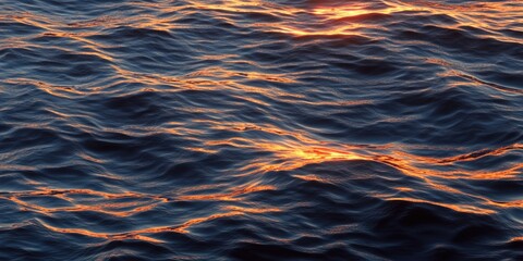 Wall Mural - sunset over ocean