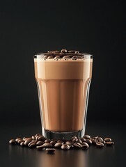 Wall Mural - Coffee and Coffee Beans on Table