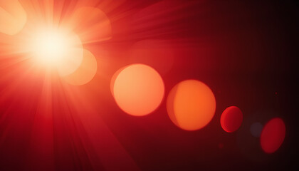 sunburst in the dark, an abstract image of a radiant sunburst, radiating warmth and light amidst a d