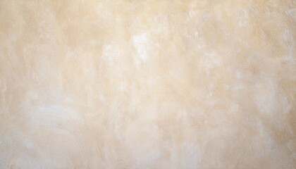 Poster - textured beige plaster wall background with light brush strokes, perfect for interior design, artistic backdrops, and digital use