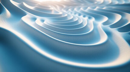 Aufkleber - Abstract light blue wave texture background.