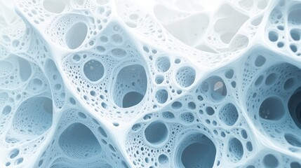 Poster - beautiful futuristic geometric background for your presentation. textured intricate 3d wall in light