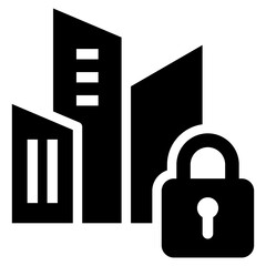 Poster - Lock Icon