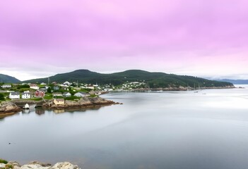 Wall Mural - A view of Petty Cove in Canada