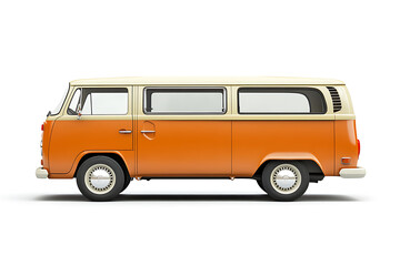 Aufkleber - Van isolated on a white background