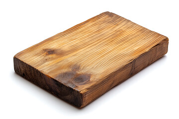 Poster - Wooden board isolated on a white background